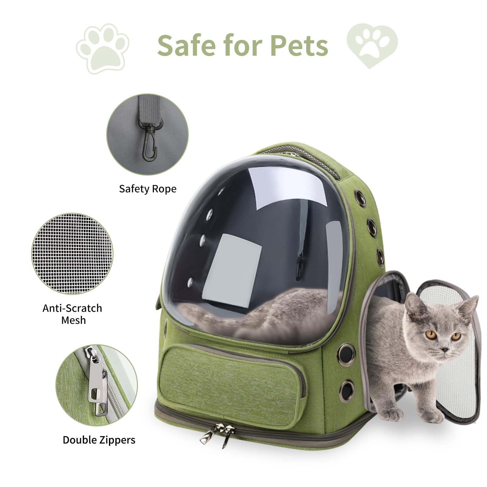 Cat Backpack Carrier Breathabl - đánh giá và giá Foldable Backpack Small