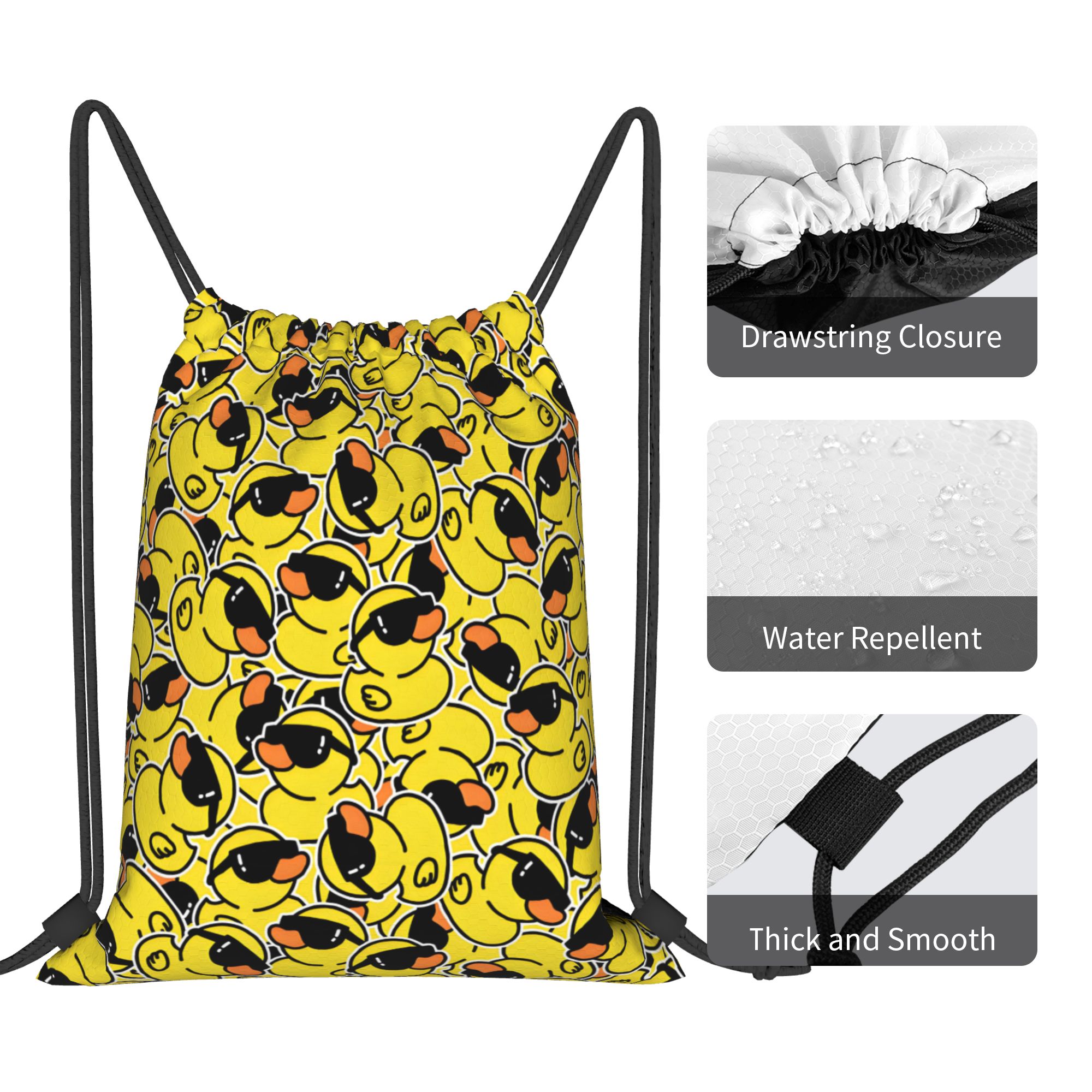 Custom Rubber Duck Sunglasses  - đánh giá và giá Drawstring Gym Bag